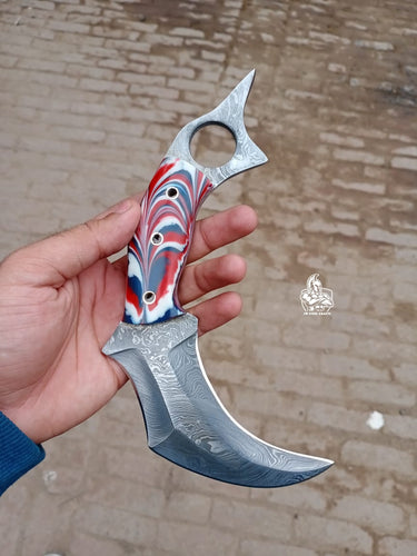 Custom Hand Forged Du Hoc Karambit Knife