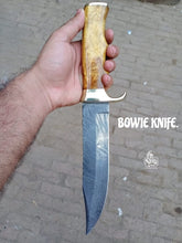 Load image into Gallery viewer, Custom Made Bowie Knife with VG10 Handle.