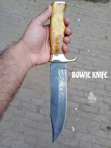 Custom Made Bowie Knife with VG10 Handle.