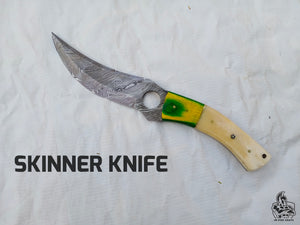 Hand-Forged Custom-Made Skinner Knife