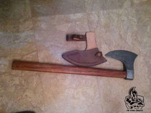 Load image into Gallery viewer, Customized Pattern Welded Axe Viking Axe Hatchet Bearded Axe Tomahawk