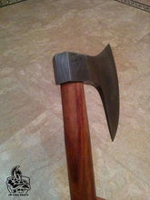 Load image into Gallery viewer, Customized Pattern Welded Axe Viking Axe Hatchet Bearded Axe Tomahawk