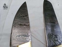 Load image into Gallery viewer, Custom made Chef Knives Set with Wood handle
