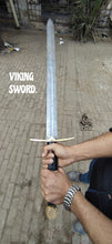 Load image into Gallery viewer, Hand Forged Viking \ Carolingian sword by JW Steel Crafts.
