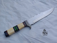 Load image into Gallery viewer, Hand made Custom Made Bowie Knife