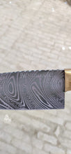 Load image into Gallery viewer, Handmade stainless steel chef knife by JW SteelCrafts.