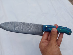 Handmade Pattern welded Chef knife