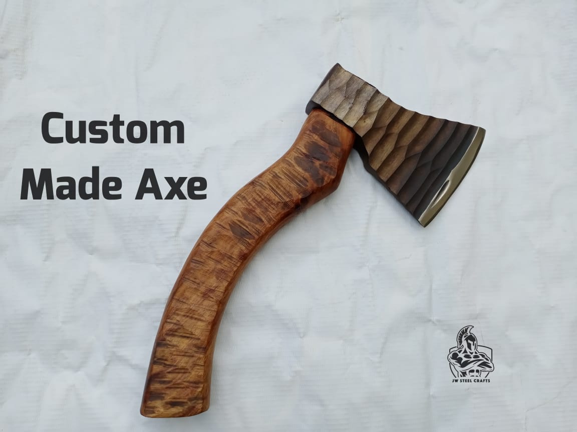 CUSTOM MADE AXE BY JW STEEL CRAFTS