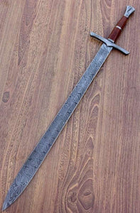 Custom Handmade Damascus steel Sword