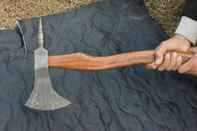 Load image into Gallery viewer, Custom Handmade Damascus Steel Tomahawk Hatchet MB-0048