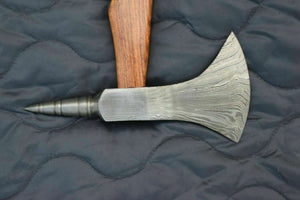 Custom Handmade Damascus Steel Tomahawk Hatchet MB-0048