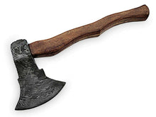 Load image into Gallery viewer, Damascus Steel Axe Viking Axe Hatchet Axe Bearded Axe Tomahawk MB-0068