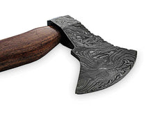 Load image into Gallery viewer, Damascus Steel Axe Viking Axe Hatchet Axe Bearded Axe Tomahawk MB-0068