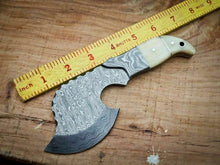 Load image into Gallery viewer, Damascus Steel Axe Viking Axe Hatchet Axe Bearded Axe Tomahawk MB-0069