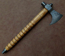 Load image into Gallery viewer, Damascus Steel Axe Viking Axe Hatchet Axe Bearded Axe Tomahawk MB-0075