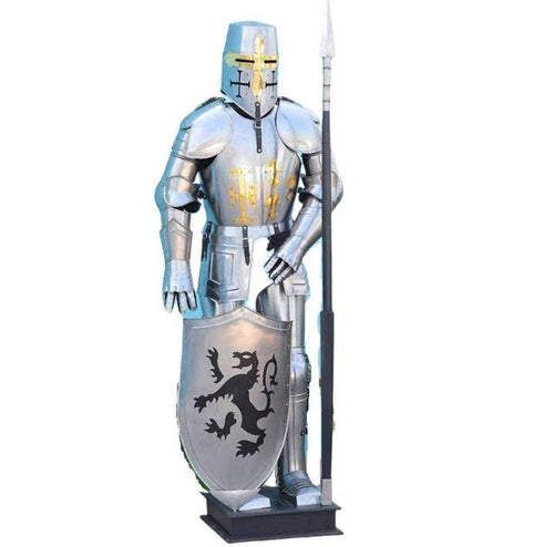 17th Century Medieval Templar Crusader Knight Suit Of Armour Handmade Armour Greek Crusader Armour