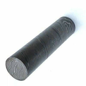 5Inches Damascus steel Rod-Round Bar for Making  Jewelry , Guard and Ring making