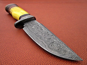 Custom Handmade Bowie Knife  | Hunting Knives By JW SteelCrafts
