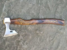Load image into Gallery viewer, Customized Steel Axe with Wood Handle for Efficient Chopping