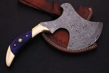 Load image into Gallery viewer, Axe Handmade Axe Damascus Steel