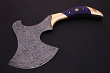 Load image into Gallery viewer, Axe Handmade Axe Damascus Steel