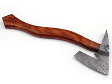 Load image into Gallery viewer, Axe Damascus Steel Axe Viking Axe Hatchet Axe Bearded Axe Tomahawk