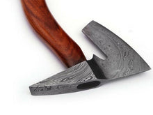 Load image into Gallery viewer, Axe Damascus Steel Axe Viking Axe Hatchet Axe Bearded Axe Tomahawk