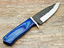 Load image into Gallery viewer, Hand Forged Knife - High Carbon Steel Blade Brass Guard