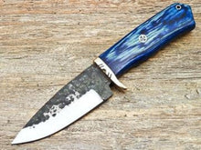 Load image into Gallery viewer, Hand Forged Knife - High Carbon Steel Blade Brass Guard
