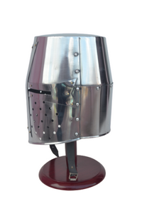 Medieval Crusaders Templar Premium Steel Helmet | Props & Head Armour Helmet