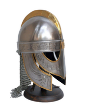 Load image into Gallery viewer, Medieval Armor Halloween Medieval valsgrade Helmet Armor With Chainmail